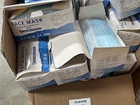 Doos, inh. partij mondmaskers - afbeelding 1 van  3