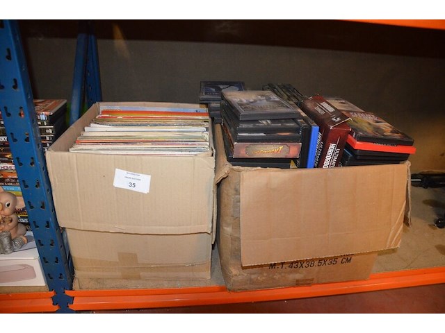 Doos lp 's, doos dvd's - afbeelding 1 van  7