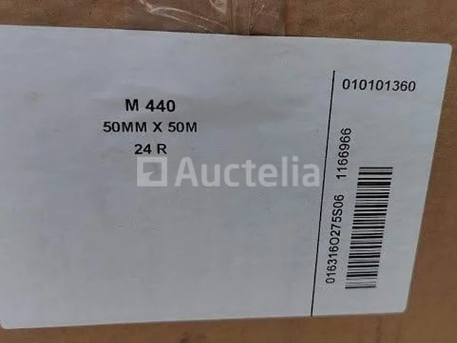 Doos met 24 rollen m 440 lijmafplaktape (50 mm x 50 m) - afbeelding 4 van  4