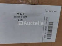 Doos met 24 rollen m 440 lijmafplaktape (50 mm x 50 m) - afbeelding 4 van  4