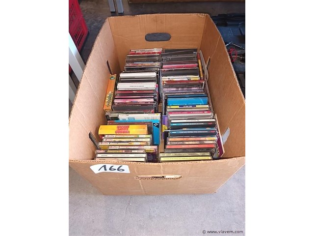 Doos met cd’s. 80 stuks - afbeelding 1 van  6