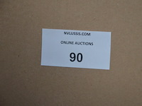 Doos met plakband en etiketten, 8 dweilkoppen - afbeelding 3 van  7