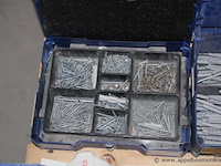 Doos met schroeven - berner - diverse maten doos met pluggen - berner - diverse maten doos met bevestigingsmateriaal - berner - diverse maten doos met pleisters en verband - berner - diverse maten - afbeelding 3 van  4