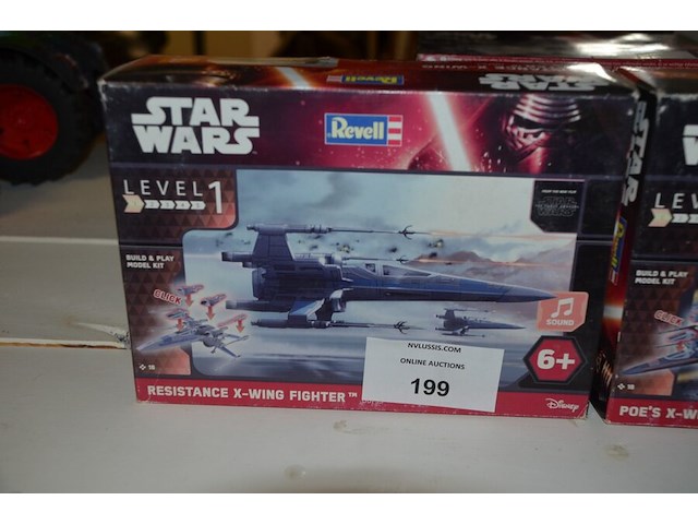 Doos modelbouw star wars poe s x-wing, doos modelbouw star wars resistance x-wing - afbeelding 2 van  6