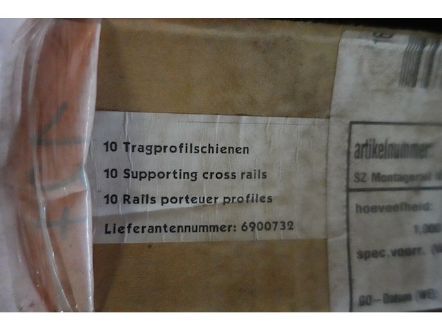 Doos montagerails - afbeelding 3 van  4