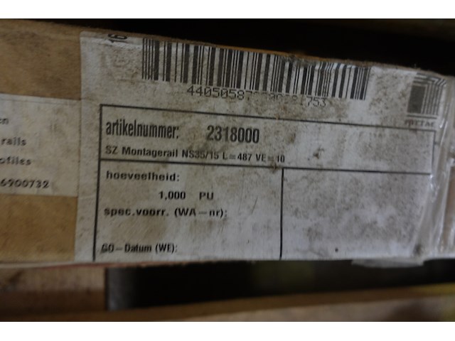 Doos montagerails - afbeelding 4 van  4