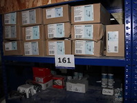 Doos pijpklemmen - geberit - 114.949.00.1 set kleppen - diverse types set thermische ventielen - diverse types set leidingen - tecuro - diverse maten set klemstukken - diverse maten - afbeelding 4 van  4