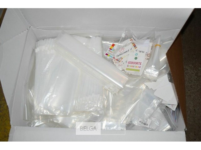 Doos plastieken zakjes div maten - afbeelding 1 van  2