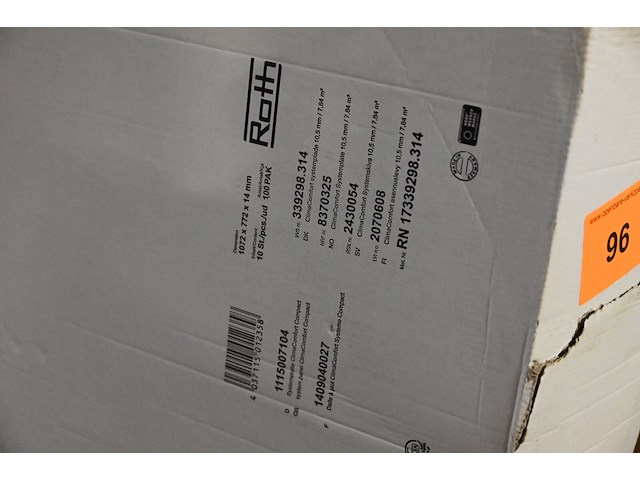 Doos roth climacomfort systeemplaten - afbeelding 2 van  2