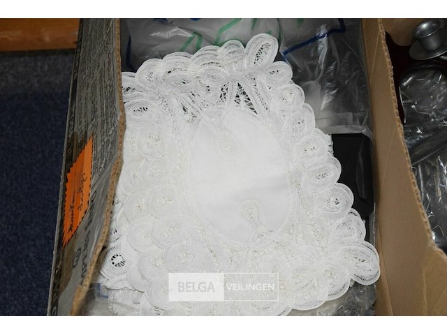 Doos stoffen onderleggers div maten en vormen - afbeelding 1 van  1