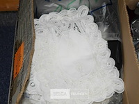 Doos stoffen onderleggers div maten en vormen