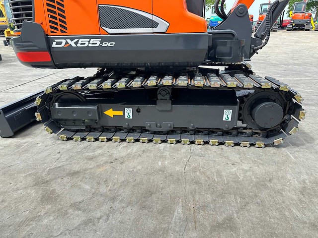 Doosan - 2017 - dx55-9c - midigraafmachine - afbeelding 13 van  40