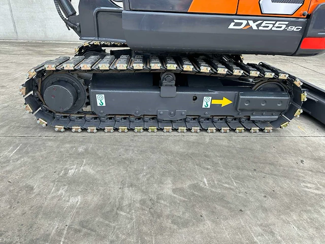 Doosan - 2017 - dx55-9c - midigraafmachine - afbeelding 10 van  40