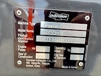 Doosan - 2017 - dx55-9c - midigraafmachine - afbeelding 35 van  40