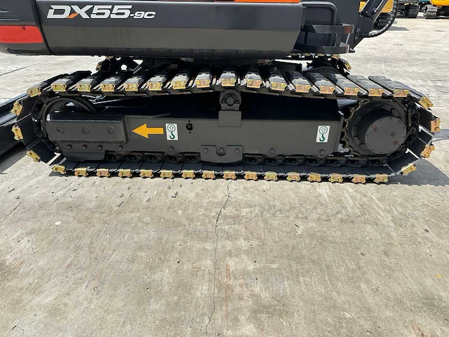 Doosan - 2018 - dx55-9c - midigraafmachine - afbeelding 11 van  37