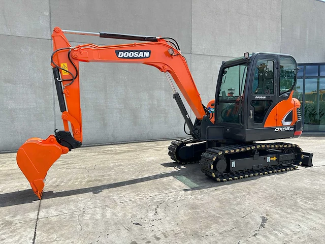 Doosan - 2018 - dx55-9c - midigraafmachine - afbeelding 1 van  37