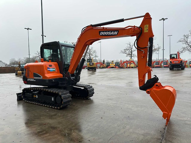 Doosan - 2018 - dx55-9c - midigraafmachine - afbeelding 23 van  42
