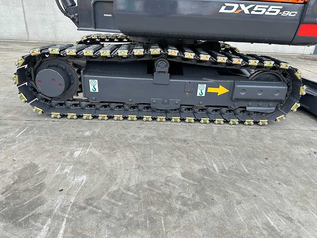 Doosan - 2018 - dx55-9c - midigraafmachine - afbeelding 8 van  25