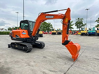 Doosan - 2018 - dx55-9c - midigraafmachine - afbeelding 2 van  25