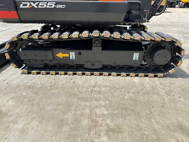 Doosan - 2018 - dx55-9c - midigraafmachine - afbeelding 11 van  37
