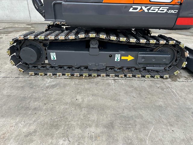 Doosan - 2018 - dx55-9c - midigraafmachine - afbeelding 10 van  40