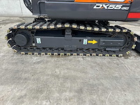 Doosan - 2018 - dx55-9c - midigraafmachine - afbeelding 10 van  40