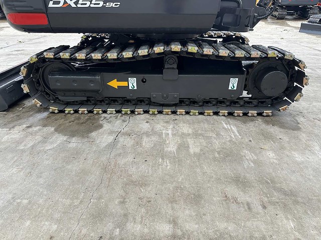 Doosan - 2018 - dx55-9c - midigraafmachine - afbeelding 13 van  40