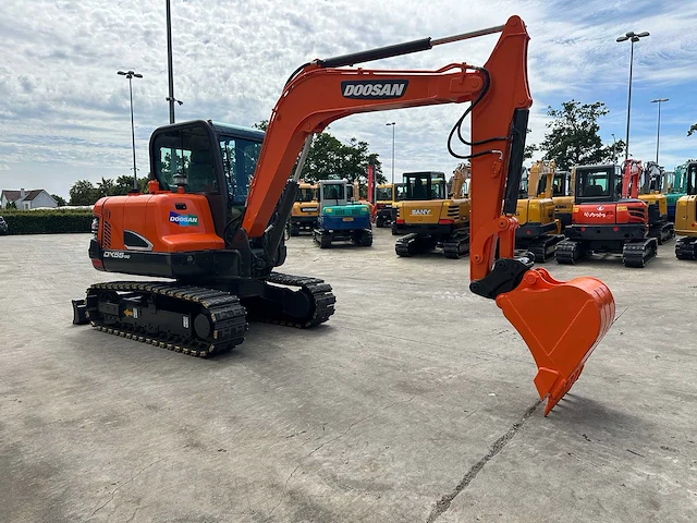 Doosan - 2018 - dx55-9c - midigraafmachine - afbeelding 23 van  41