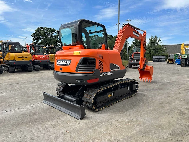 Doosan - 2018 - dx55-9c - midigraafmachine - afbeelding 27 van  41