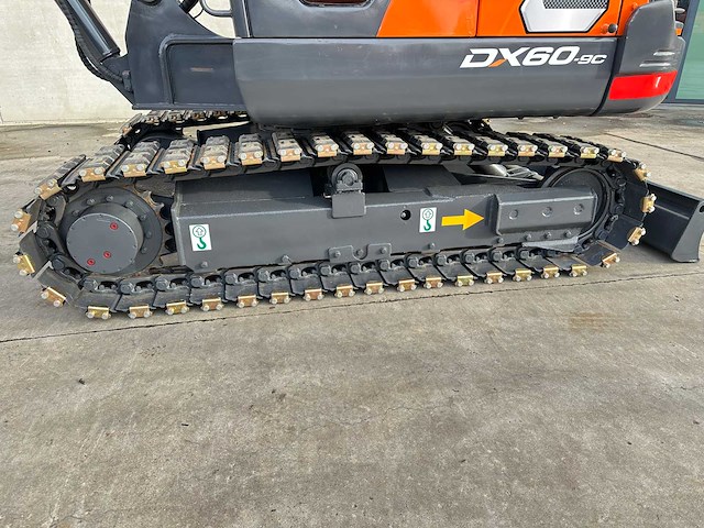 Doosan - 2018 - dx60-9 - midigraafmachine - afbeelding 10 van  40