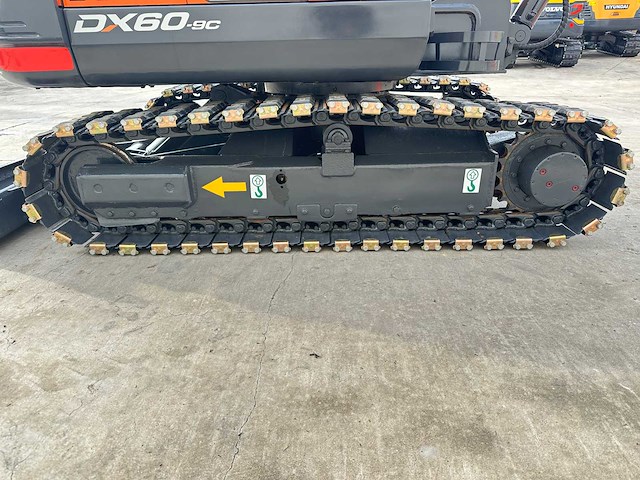 Doosan - 2018 - dx60-9 - midigraafmachine - afbeelding 13 van  40