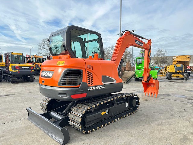 Doosan - 2018 - dx60-9 - midigraafmachine - afbeelding 34 van  40