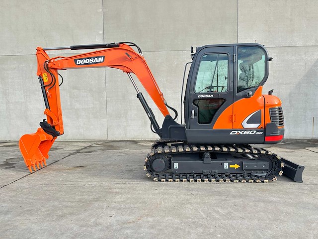 Doosan - 2018 - dx60-9 - midigraafmachine - afbeelding 38 van  40