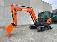 Doosan - 2019 - dx55-9c - midigraafmachine - afbeelding 1 van  40