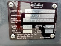 Doosan - 2019 - dx55-9c - midigraafmachine - afbeelding 40 van  40
