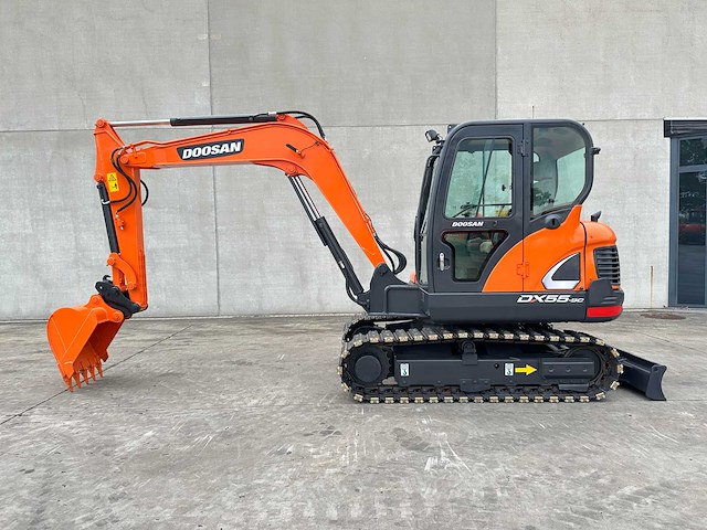 Doosan - 2019 - dx55-9c - midigraafmachine - afbeelding 7 van  40