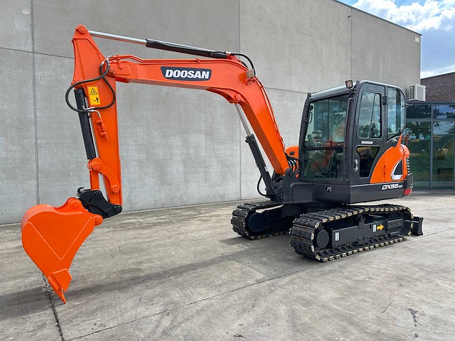 Doosan - 2019 - dx55-9c - midigraafmachine - afbeelding 1 van  41