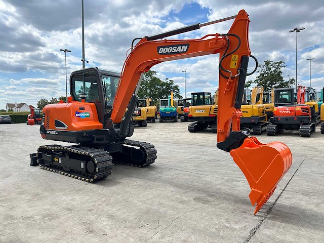 Doosan - 2019 - dx55-9c - midigraafmachine - afbeelding 23 van  41