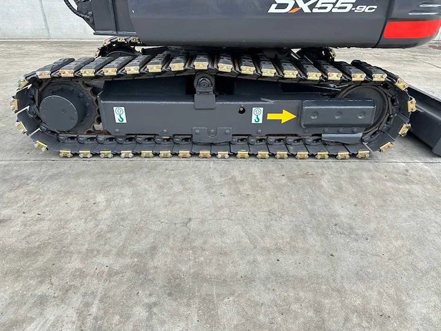 Doosan - 2019 - dx55-9c - midigraafmachine - afbeelding 10 van  41