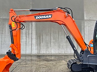 Doosan - 2019 - dx55-9c - midigraafmachine - afbeelding 5 van  40