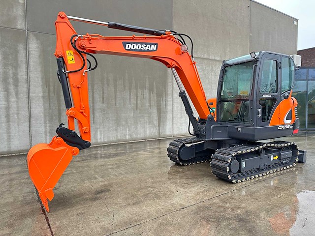 Doosan - 2019 - dx55-9c - midigraafmachine - afbeelding 1 van  40