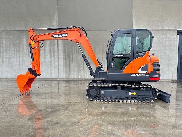 Doosan - 2019 - dx55-9c - midigraafmachine - afbeelding 38 van  40