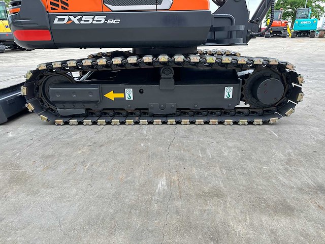 Doosan - 2019 - dx55-9c - midigraafmachine - afbeelding 11 van  37