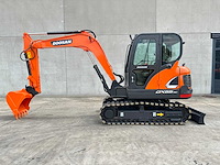 Doosan - 2019 - dx55-9c - midigraafmachine - afbeelding 1 van  1