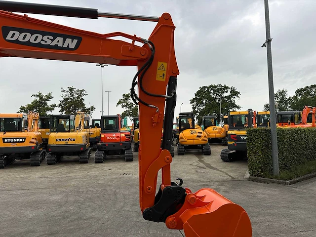 Doosan - 2019 - dx55-9c - midigraafmachine - afbeelding 4 van  40