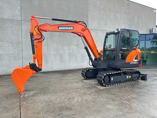Doosan - 2019 - dx55-9cn - midigraafmachine - afbeelding 1 van  41