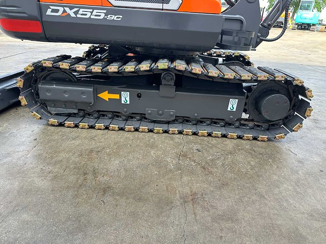 Doosan - 2019 - dx55-9cn - midigraafmachine - afbeelding 13 van  41