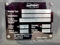 Doosan - 2019 - dx55-9cn - midigraafmachine - afbeelding 36 van  41