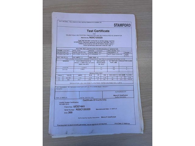 Doosan - 2020 - dh16-1316-17040 - noodstroomaggregaat - afbeelding 10 van  24