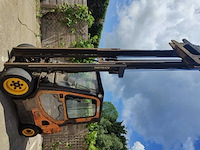 Doosan 3 ton diesel heftruck - gesloten cabine - rotator - vorken inbegrepen - afbeelding 4 van  7